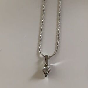 Elegant Silver Necklace